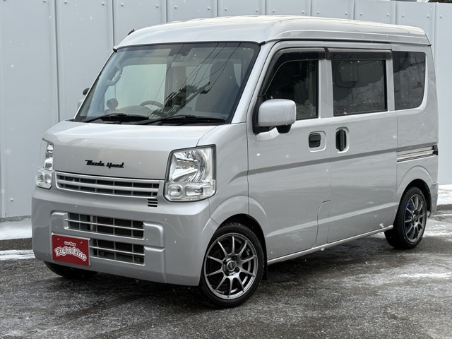 スクラムPC スペシャル ハイルーフ 5AGS車 4WD前席パワーウインドウ キーレス SDナビ フ