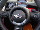社外ナビ・フルセグ・Bluetooth・JCW17インチAW・OPスポーツモードスイッチ・革巻きH・パドルシフト・社外レーダー・プッシュスタート・走行55,069km