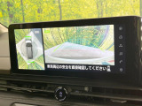 【アラウンドビューモニター】専用のカメラにより、上から見下ろしたような視点で360度クルマの周囲を確認することができます☆縦列駐車や幅寄せ時に活躍してくれます♪