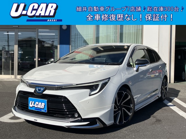 カローラツーリング 1.8 ハイブリッド W×B 純正ナビ モデリスタエアロ
