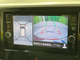 【アラウンドビューモニター】専用のカメラにより、上から見下ろしたような視点で360度クルマの周囲を確認することができます☆縦列駐車や幅寄せ時に活躍してくれます♪