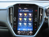 11.6インチセンターインフォメーションディスプレイ&インフォテインメントシステム:大型かつ高精細のディスプレイにナビ・車両やエアコン設定ラジオやテレビなど様々な機能を内蔵。感度いい。タッチパネル式。