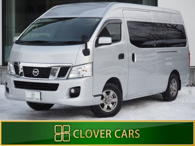 NV350キャラバン2.5 DX スーパーロング ワイド ハイルーフ ディーゼル 4WDサビ少ない本州車両・寒冷地仕様・走行8626