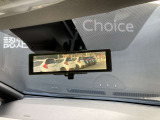 スマートルームミラー装備なので後席の荷物が高くても後方視界はカメラで確認できます。