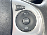 【クルーズコントロール】高速道路もラクラク走行。アクセルを離しても一定速度で走行ができ、長距離運転時の負担を軽減!加速・減速も簡単なスイッチ操作で調整できます。