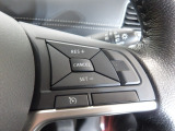 ハンドル右側にはクルーズコントロールのスイッチが装備され運転中の操作も安心して行えます!