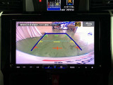 バックカメラ搭載。ガイドラインも表示されるのでバック駐車が苦手な方でも安心ですね♪