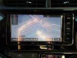トヨタ純正7インチワイドナビです。
