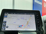 操作性のいい日産純正のナビ、知らない街へのお出かけも楽しみになりますよ。