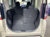 シートアレンジによりラゲッジスペースの拡大も可能!