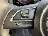 運転中でも手を離さずにオーディオの操作ができる『ステアリングスイッチ』機能があります!