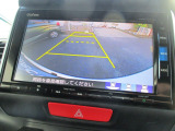 リアカメラで車庫入れ等をアシスト。