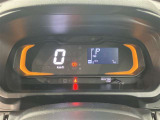 メーター周りもスッキリしていて見やすいですよ。視認性の高さが売りです!