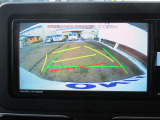 ☆ステアリング連動純正ガイドライン付きバックモニターです