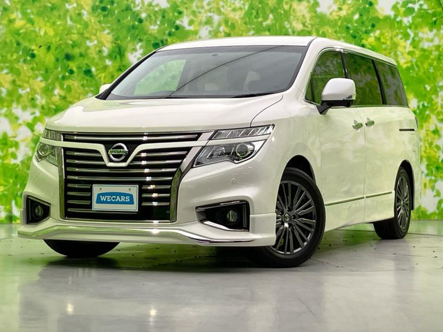 エルグランド 3.5 ハイウェイスター ホワイトレザーアーバンクロム