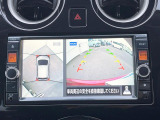 【アラウンドビューモニター】専用のカメラにより、上から見下ろしたような視点で360度クルマの周囲を確認することができます☆死角部分も確認しやすく、狭い場所での切り返しや駐車もスムーズに行えます。