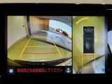パノラミックビューモニター付きです。全方向の確認ができて安心です。