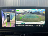 駐車が簡単になるアラウンドビューモニターは前後センサーに加えて、低速時前後衝突軽減ブレーキもついて安心。更に人を検知すると音で教えてくれるので巻き込み事故の予防にもなります。