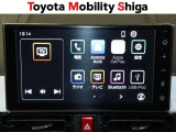 インパネ中央部にオ-ディオ機能とスマホ連携機能を搭載したディスプレイオ-ディオを装備しています。(CD・DVDデッキは装備しておりませんのでご注意ください)