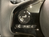 ステアリングにオーディオ操作スイッチが付いています。オーディオ画面に直接タッチしなくても操作が出来ますので、運転に集中できます。