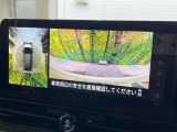 【アラウンドビューモニター】専用のカメラにより、上から見下ろしたような視点で360度クルマの周囲を確認することができます☆死角部分も確認しやすく、狭い場所での切り返しや駐車もスムーズに行えます。