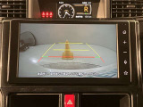 バックモニター付きなので車庫入れの際の後方確認もばっちり♪