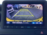 便利な3ビュー切り替え、ガイド線表示付きのバックカメラです。後退時、後方の視界をサポートします