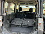 シートアレンジで大きな荷物の積み下ろしも出来ます。