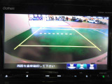 バックモニターで車庫入れもラクラクです。