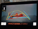 バックガイドモニターを装備しています、車庫入れもラクラクです。