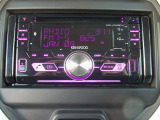 FM/AMラジオ付CDプレイヤーを装備しています☆