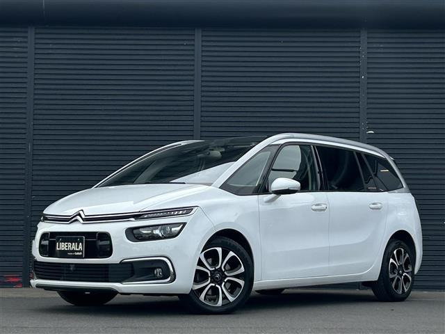 グランドC4スペースツアラーシャイン ブルーHDi ディーゼルサンルーフ 修復歴無し