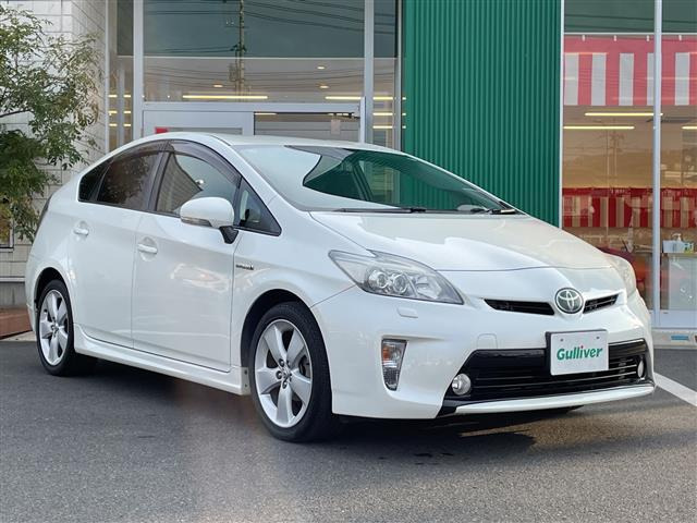 プリウス1.8 G ツーリングセレクション レザーパッケージ本革シート 修復歴無し