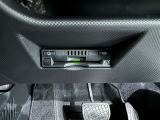 ETC車載器付きです。高速道路の料金所もスムーズに通過できます。