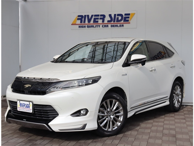 ハリアー2.5 ハイブリッド E-Four プレミアム 4WDモデリスタエアロ アルパイン9型ナビ フル