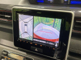 【全方位モニター用カメラ】専用のカメラにより、上から見下ろしたような視点で360度クルマの周囲を確認することができます☆死角部分も確認しやすく、狭い場所での切り返しや駐車もスムーズに行えます。