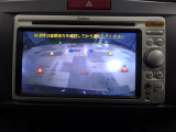 バックカメラの画像です。車庫入れの安心感がアップしますね☆
