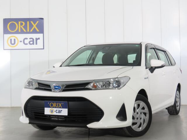 カローラフィールダー1.5 ハイブリッドリース可 衝突軽減装置 ナビ BT ETC