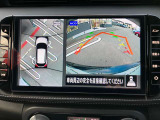 アラウンドビューモニターは4方のカメラで真上から車を見たようにモニターで確認ができる日産の自慢の装備です。是非実際の車で体感してみてください。