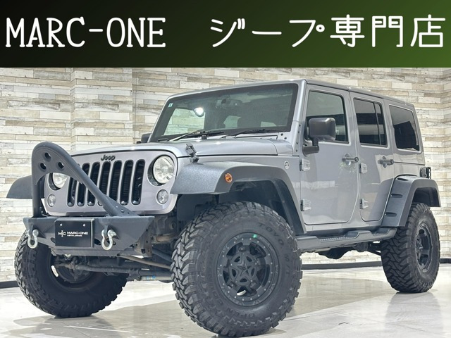 ラングラー アンリミテッド サハラ 4WD 1年保証付/リフトアップ/smittybilt前後バ