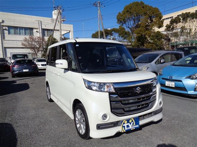 スペーシアカスタム Z 社外ナビTV バックカメラ ETC