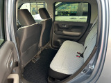 リアシートもゆったりしています