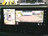 アラウンドビューモニター付き!車両を真上から見ているような映像で車庫入れも安心!!