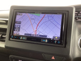 社外ナビ搭載です。知らない道も安心ですね!
