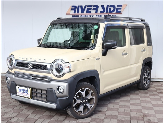 ハスラーJ スタイル 4WDメモリーナビ ワンセグ バックカメラ シー