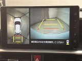 バックモニター付きなので車庫入れの際の後方確認もばっちり♪
