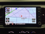ナビゲーションはフルセグTV、インターナビ対応のGathers純正メモリーナビを搭載しています。Bluetoothオーディオ機能がありますので、スマートフォンなどの音楽も再生できます。