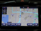 純正ナビを装備。タッチパネル式で使いやすく、お出かけもラクラクです。