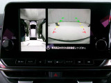 アラウンドビューモニター。空の上から見下ろすような視点でスムース駐車。