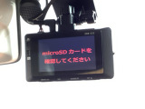 万が一の事故のときもドライブレコーダーがあると安心です。ご利用になる場合は個人情報保護の観点より新品の対応SDカードをお求め下さい。